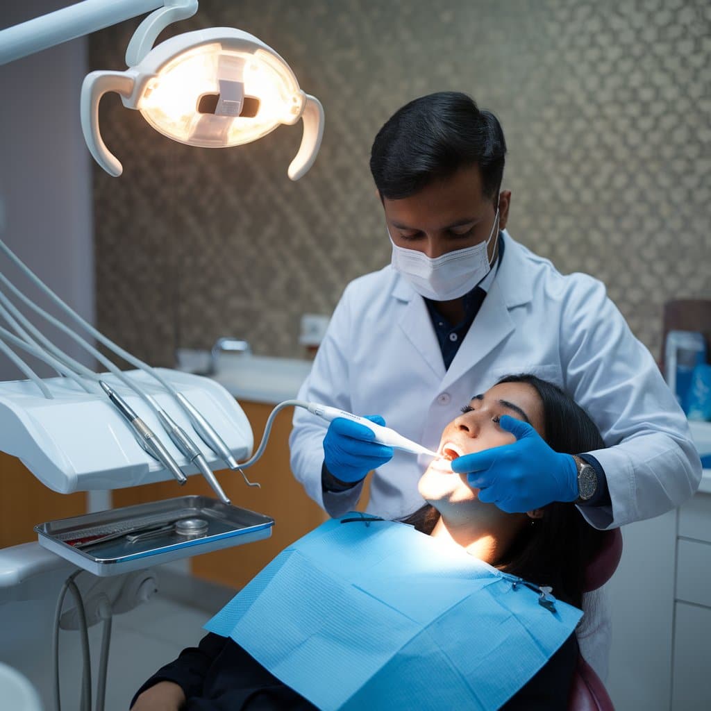 what does polishing teeth do