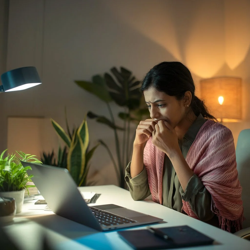 Habits that cause tooth misalignment such as nail biting or applying constant pressure on teeth during daily activities