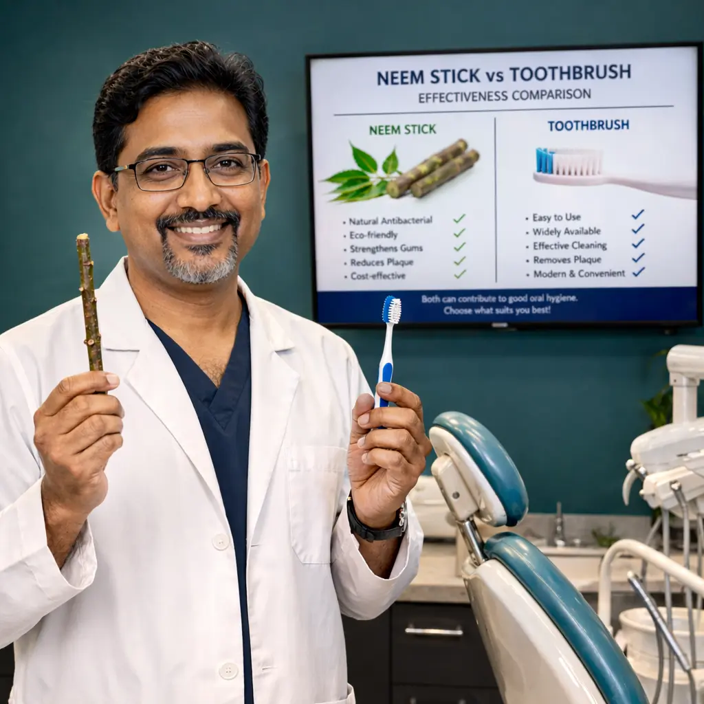 Neem Stick vs. Toothbrush: A Dentist’s Honest Answer