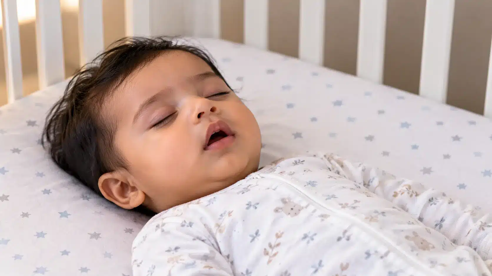 Why Do Babies Sleep With Their Mouths Open?